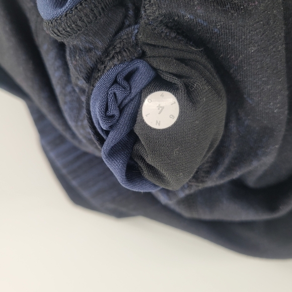 Lululemon Wunder Under Legging Black Blue Size 4 - Picture 4 of 5
